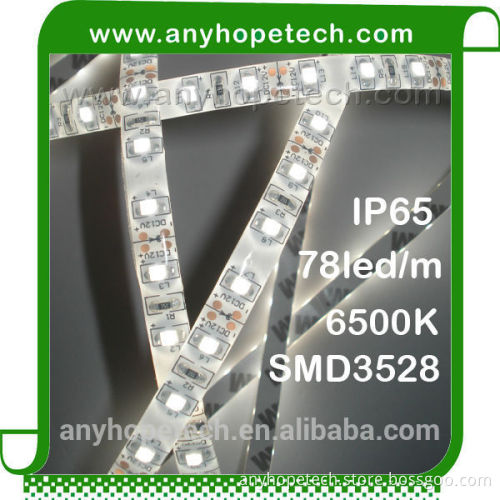 Factory cheapest price 6.24W per meter 390LEDs per Roll 12 v led strip lights